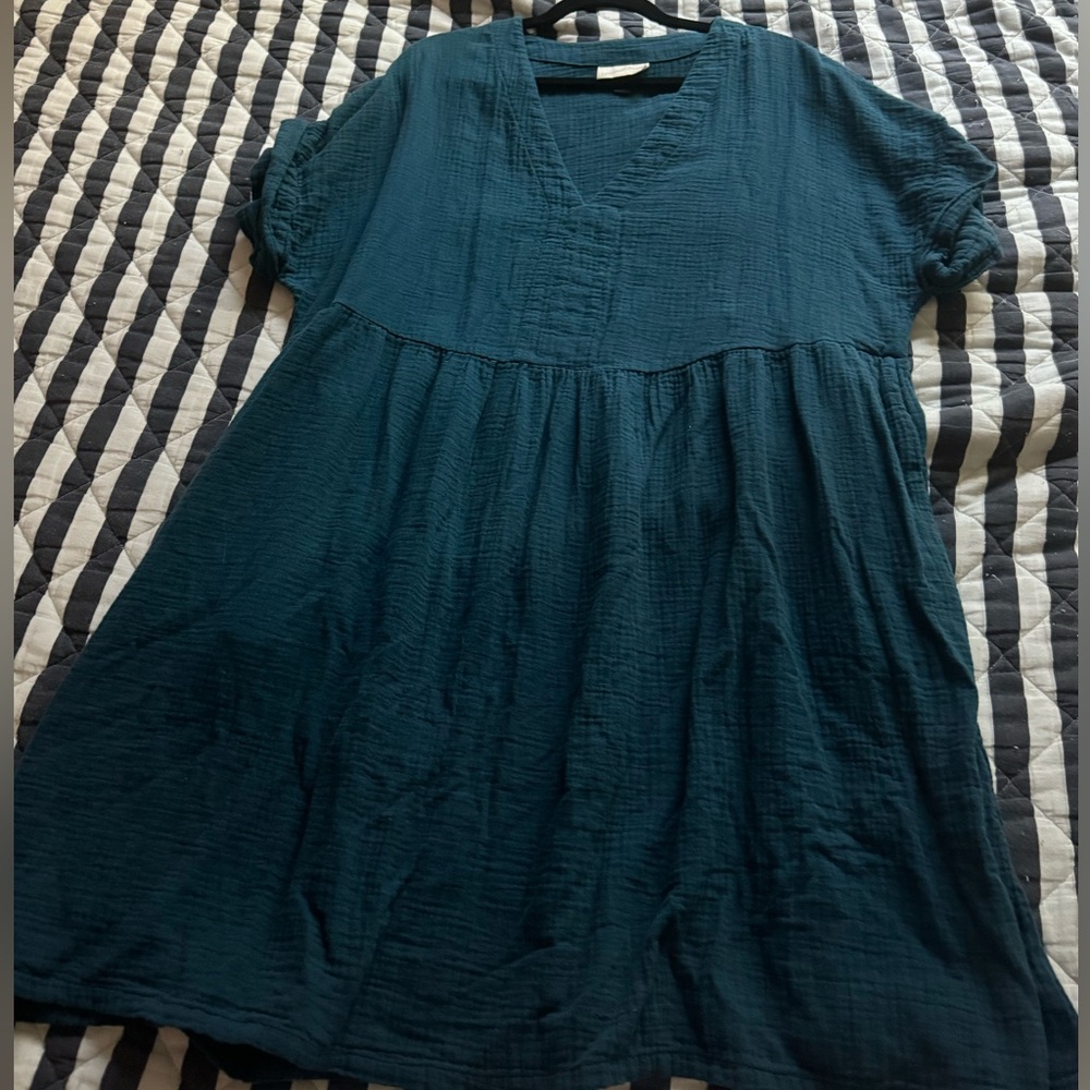 Universal threads teal dress